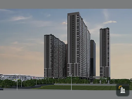 Down payment sale, Regent Home Bangna, high floor, good location, auspicious room number, convenient transportation, hurry up and reserve to be the ow