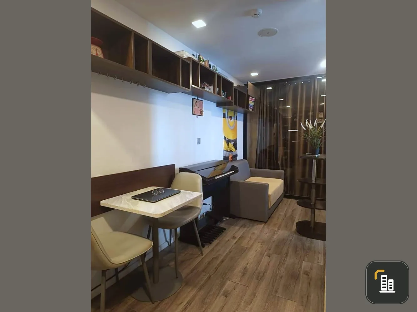 Condo for sale Atmoz Ratchada-Huai Khwang, 2 bedrooms, 1 bathroom, 4th floor, comes with a very good price, must hurry to reserve.