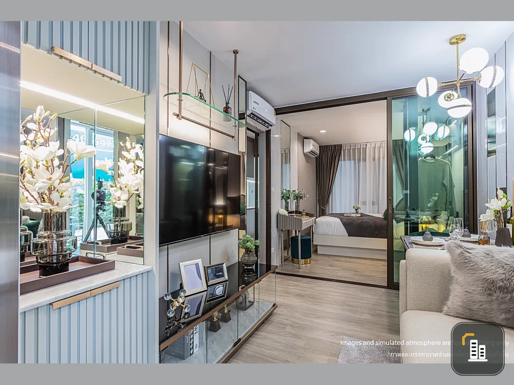 Condo for sale, Regent Home Wutthakat, 12th floor, high view, very good price, hurry and reserve now, don't miss out.