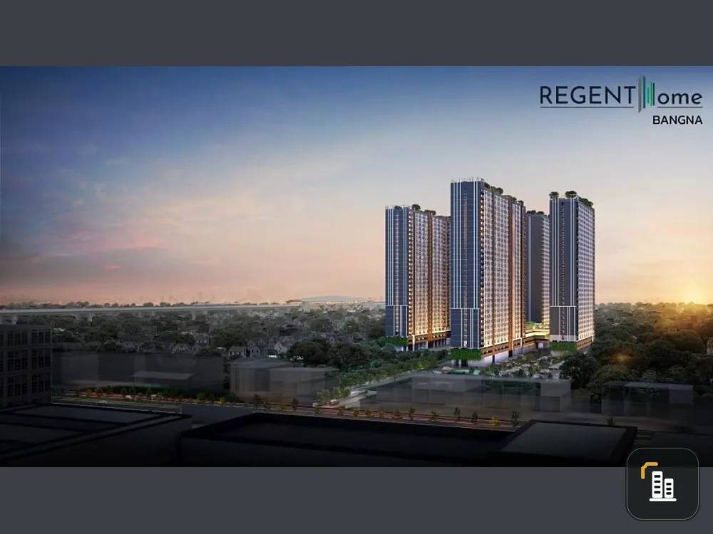 Selling down payment Regent Home Bangna, 16th floor, room 1630, good condo, nice location, book now, don't wait, hurry.