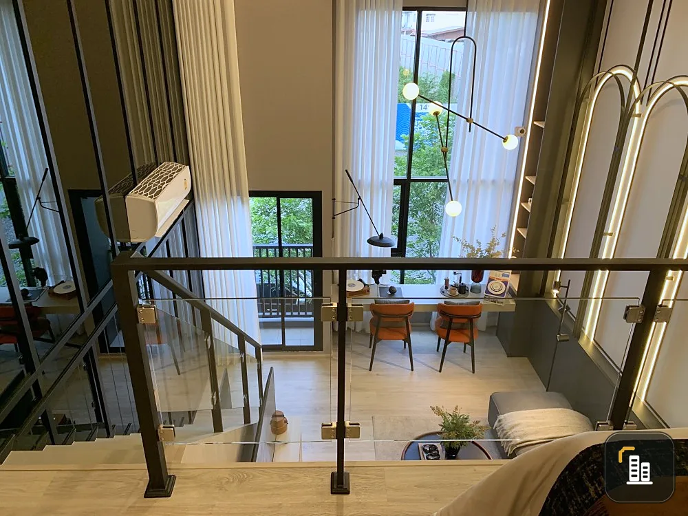 Selling down payment Origin Place Tao Poon Interchange, Duo Space room, 2 floors, interested in booking now, don't miss out.