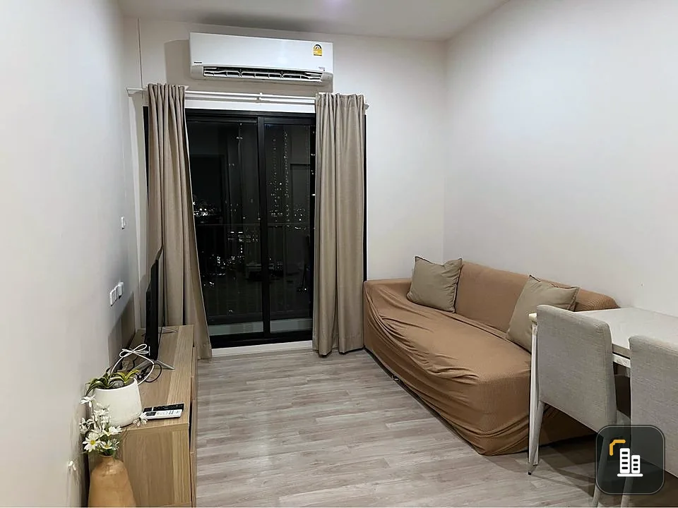For sale or rent: Niche Mono Mega Space Bangna, corner room, 50 sq m, 25th floor, comfortable, fully furnished, interested, book now.