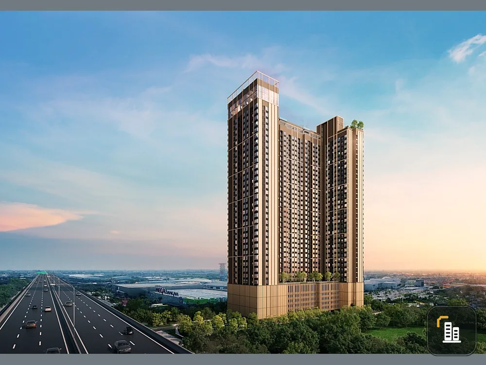 Urgent sale!! Noble New Mega Plus Bangna, 31th floor, beautiful room, high floor, good price, ready to move in, hurry up and book now!!