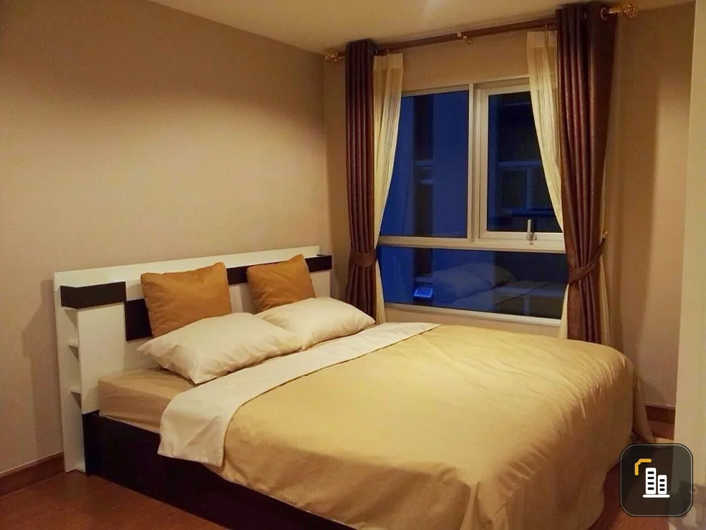 For rent!! Condo Belle Grand Rama 9, 12A floor, C2 building, fully furnished, ready to move in, don't miss out!!