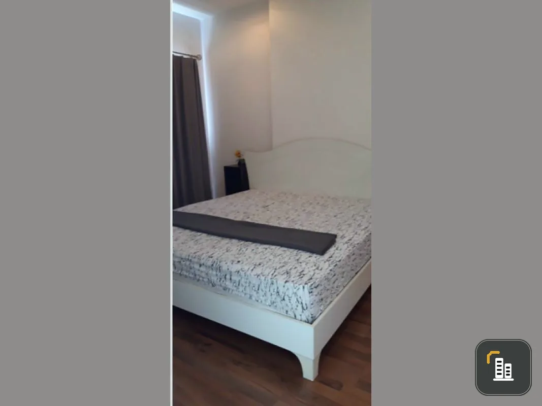 Beautiful room, Q House Sathorn, for rent, fully furnished, city view, newly painted room clean and tidy Furnish, don't miss it