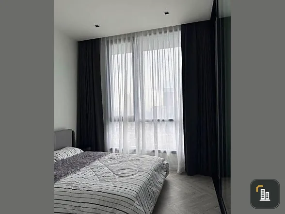 For sale: Chapter Charoen Nakhon-Riverside, 34th floor, high floor, fully furnished, ready to move in, reserve now, urgently.