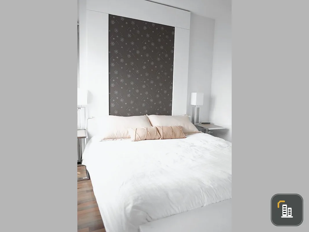 Condo for sale, Q house Sathorn, clear view overlooking the river. spacious area Built-in full Clean white room tone, don't miss it.