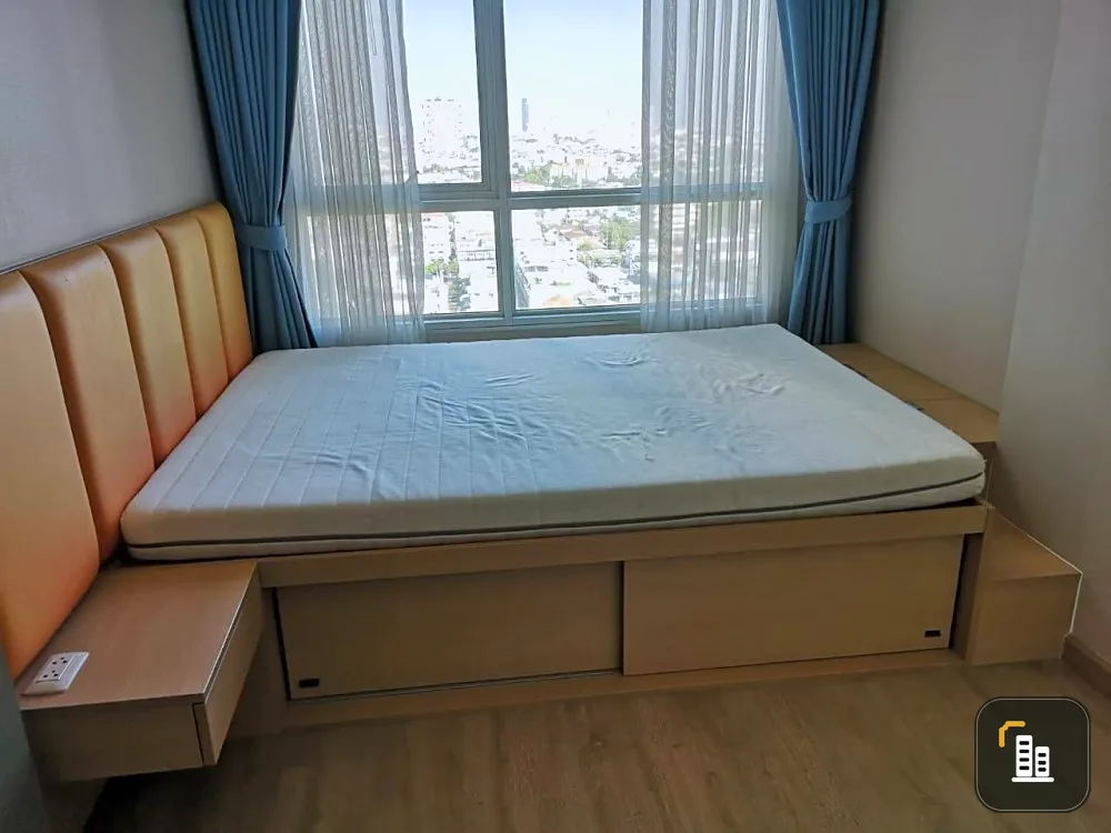 For sale: The Tempo Grand Sathorn-Wutthakat, 19th floor, very spacious room, fully furnished, don't miss it.