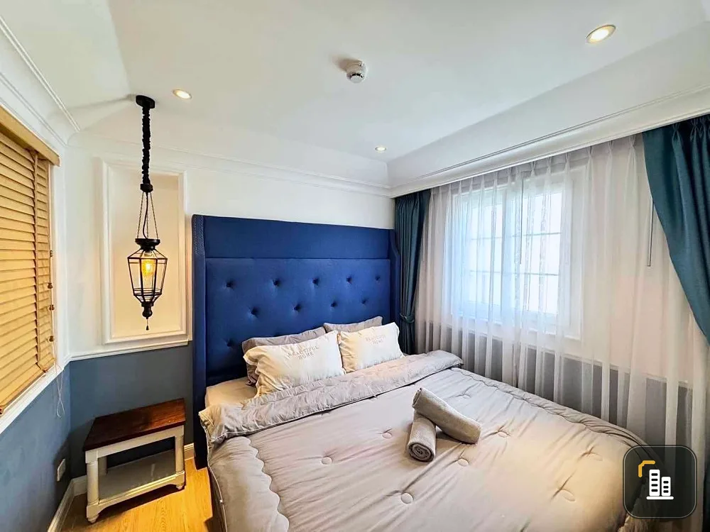 For rent Seven Seas Code The Azur (Jomtien) spacious room, beautifully decorated, comfortable to live in, complete facilities, book now