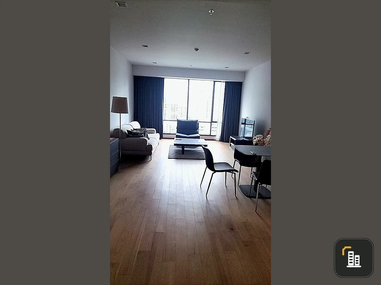 For sale: Hyde Sukhumvit 13, corner room, beautiful view, empty room, lots of usable space, suitable for relaxation, must reserve now.