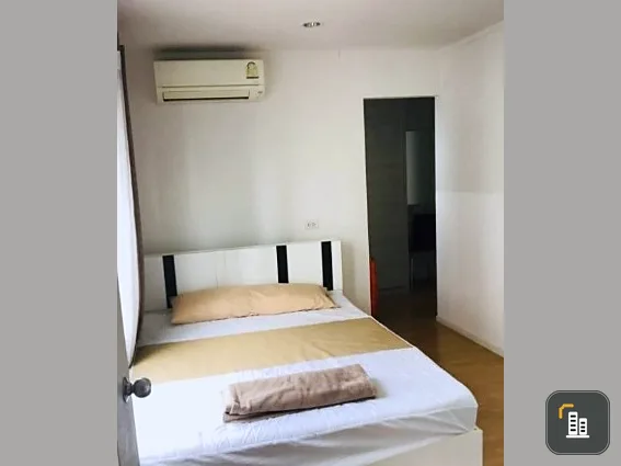 For rent: Lumpini Place Srinakarin-Hua Mak Station, 18th floor, fully furnished, ready to move in, reserve now, urgently.