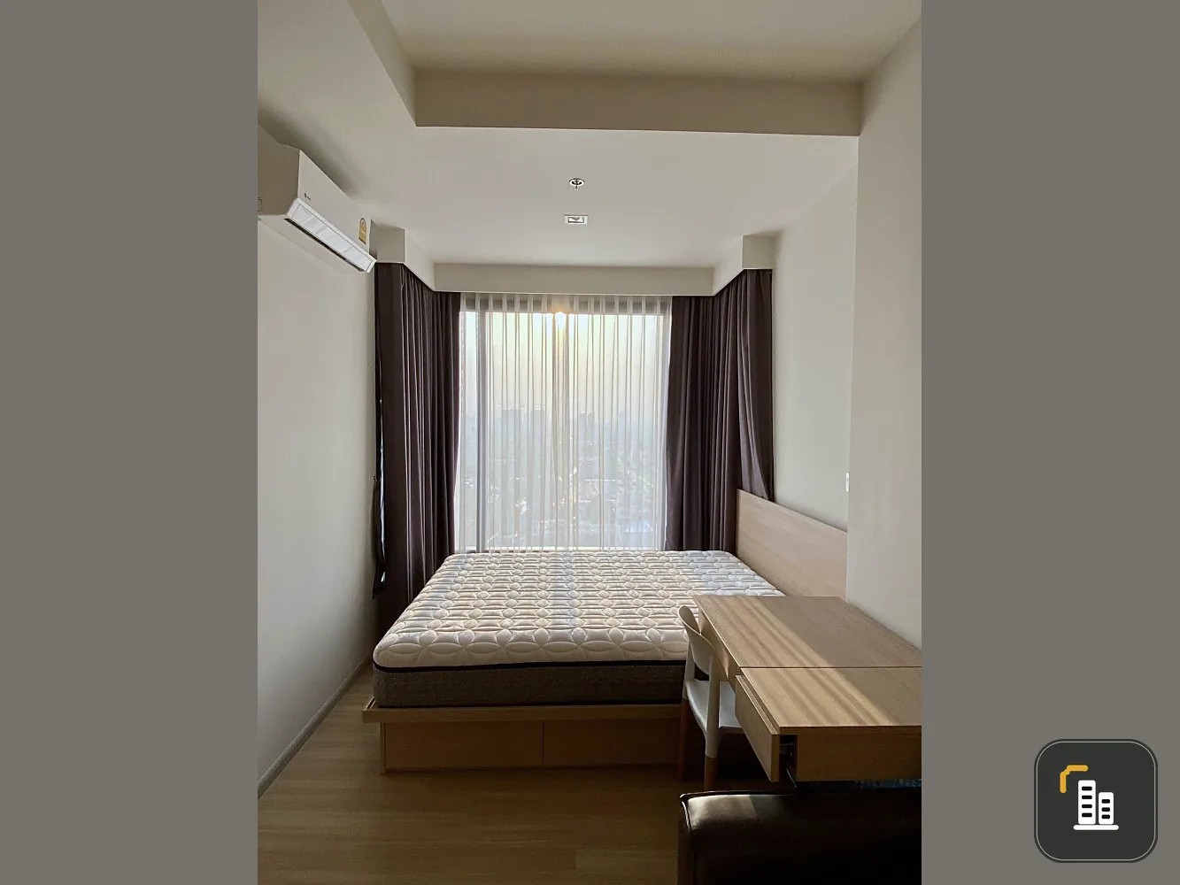 For rent, M Chatuchak, 20th floor, fully furnished, interested in owning, hurry and reserve now, urgently.
