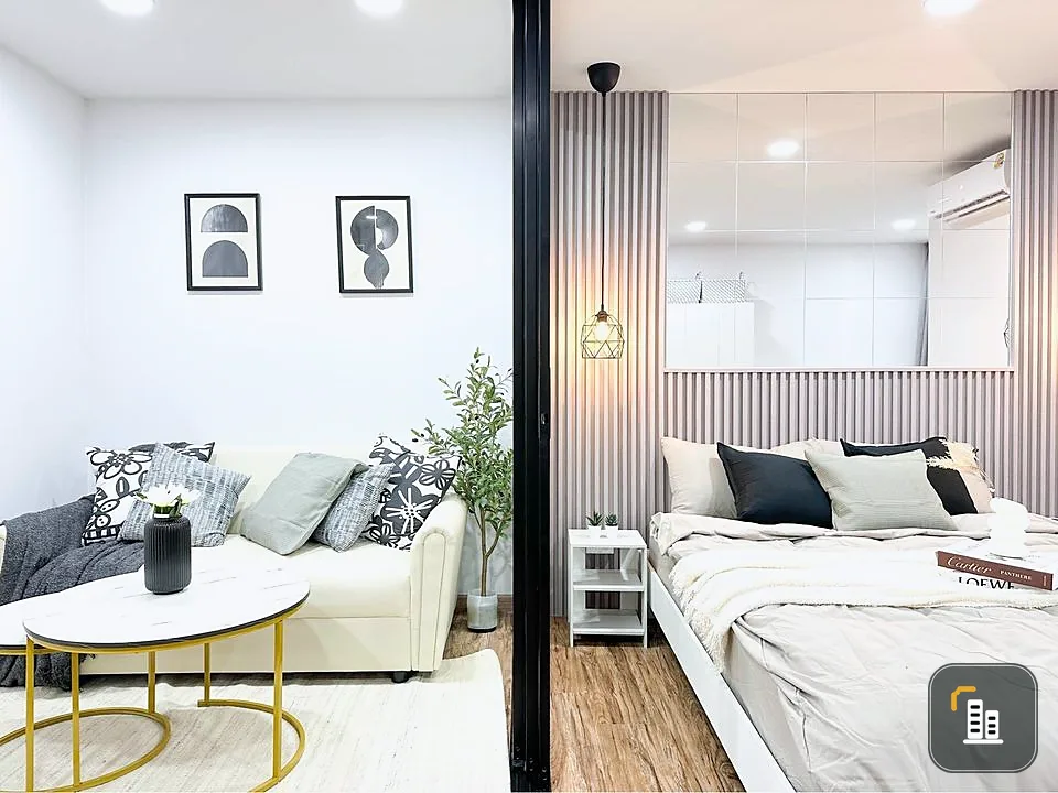 For sale: Ratchada City 18, beautiful room, fully furnished! Good location, great price! Don't miss it!