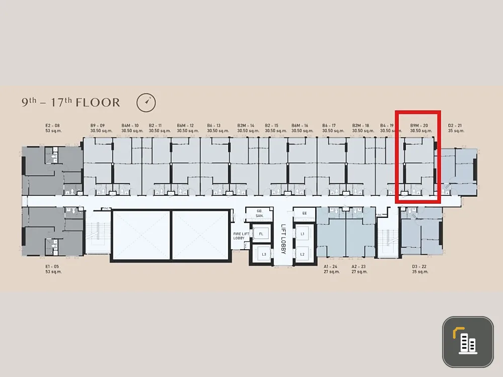 Selling down payment, Aspire On Nut Station, 14th floor, position 20, good project, nice location, reserve now, hurry!