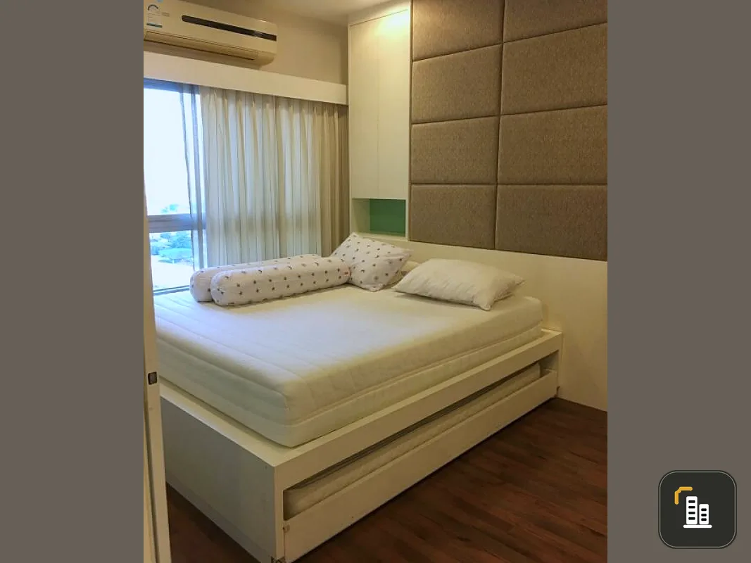 For Rent Q House Sathorn Extra built-in bed The tone color can be flashy. comfortable luxury sofa Don't miss out on this complete