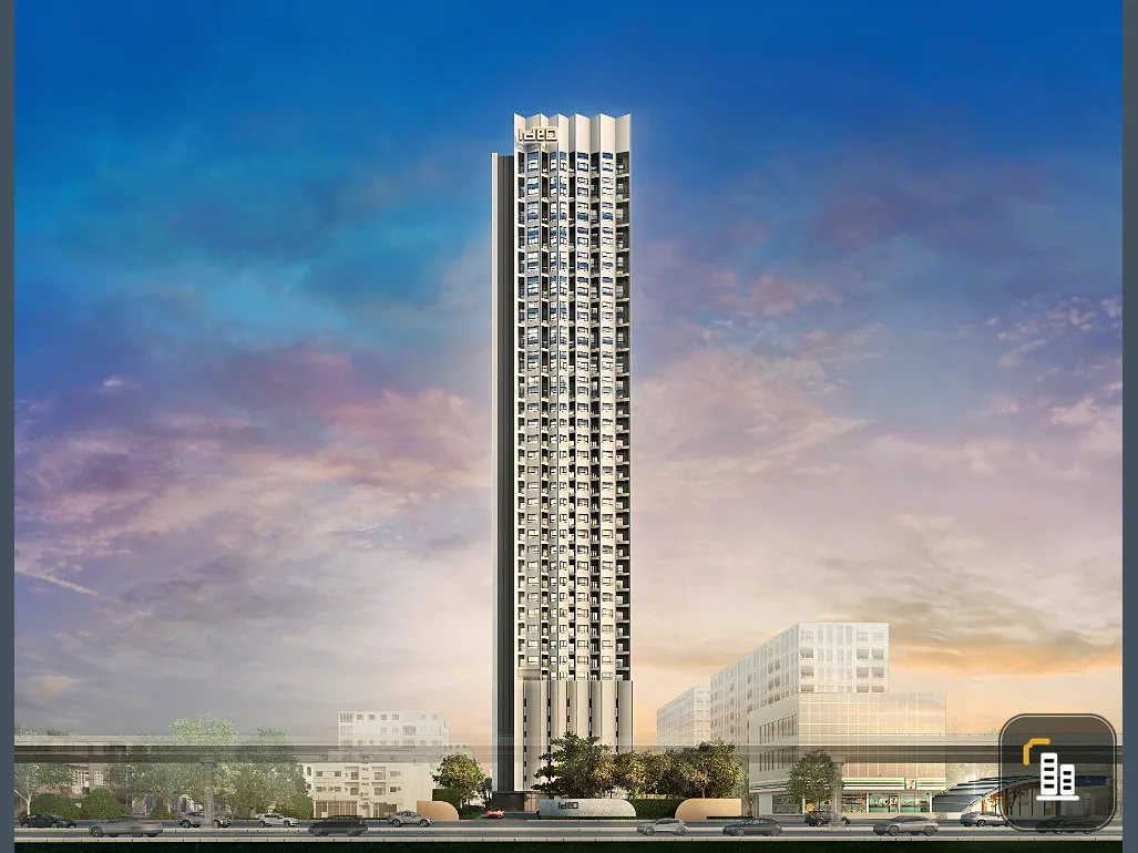 Down payment sale, Ideo Ramkhamhaeng - Lamsalee Station, studio room, beautiful common area, very good location, very attractive price, book now!