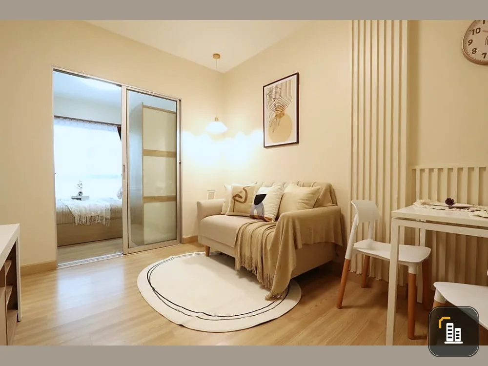 For sale: The Kit Chaengwattana, 5th floor, decorated in a minimalist style, beautiful, comfortable, well-proportioned, hurry and reserve, become the