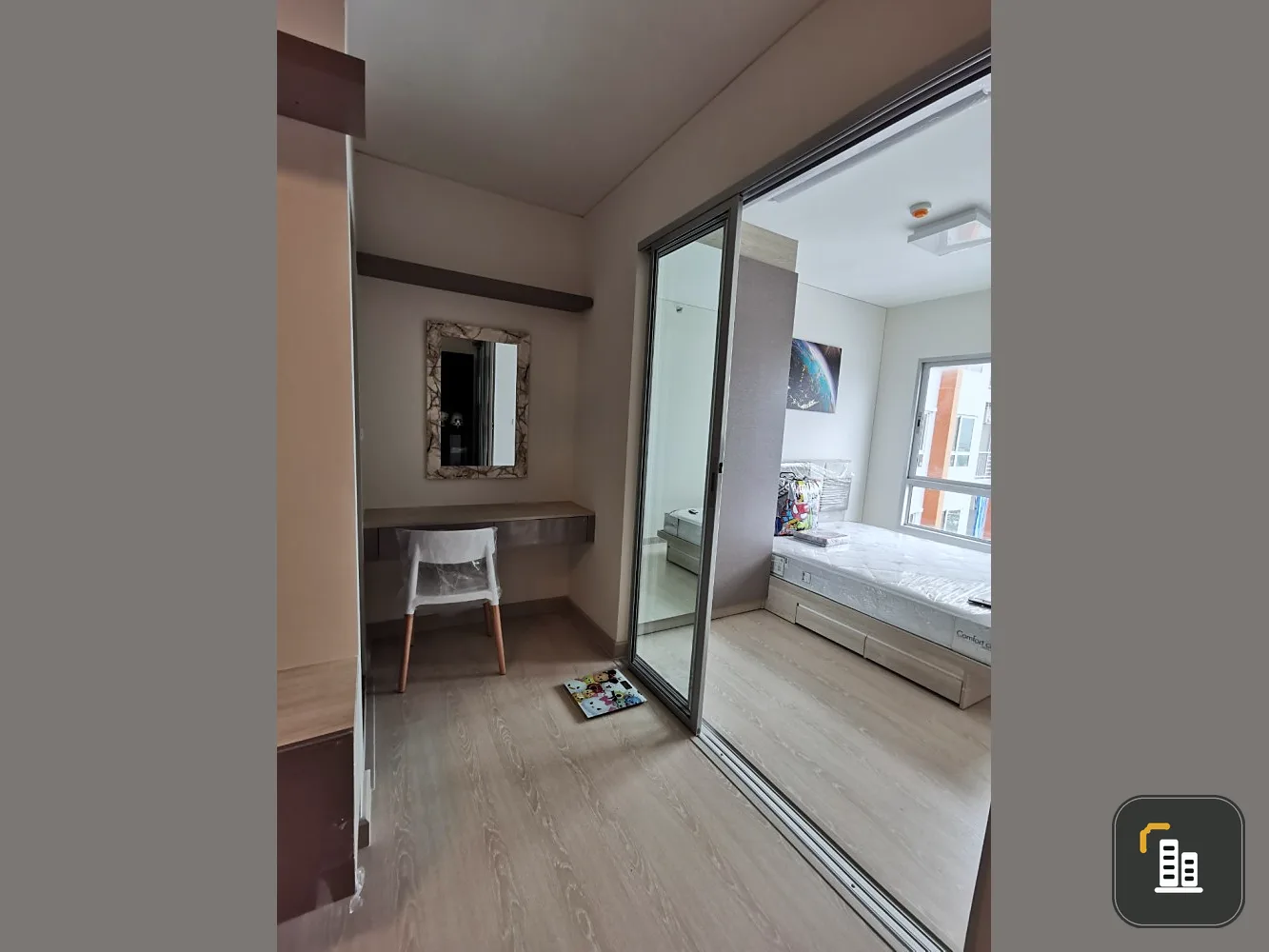 For sale, for rent, Niche ID @ Pakkret Station condo, ready to move in, high floor, pool view, hurry to reserve.