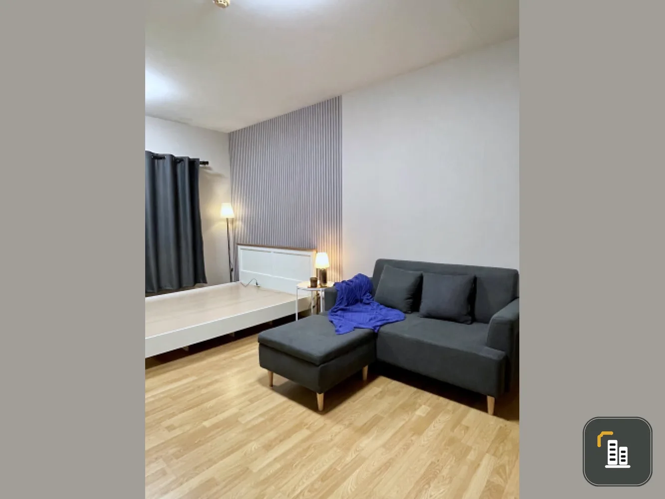 For sale: The Tree Lat Phrao Wang Hin, 1st floor, studio room, beautifully decorated, garden view, open and comfortable. You can't miss this opportuni