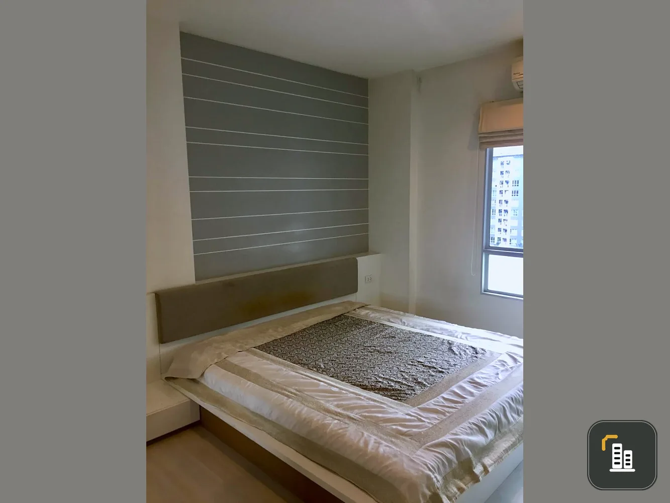 For sale: The Room Ratchada-Ladprao, 10th floor, spacious room with built-in furniture. Hurry and reserve your place as an owner.