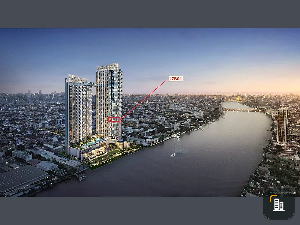 Selling down payment, Wan Wela Na Chao Phraya, high floor, large room, not hot, great view, interested, hurry and reserve now.