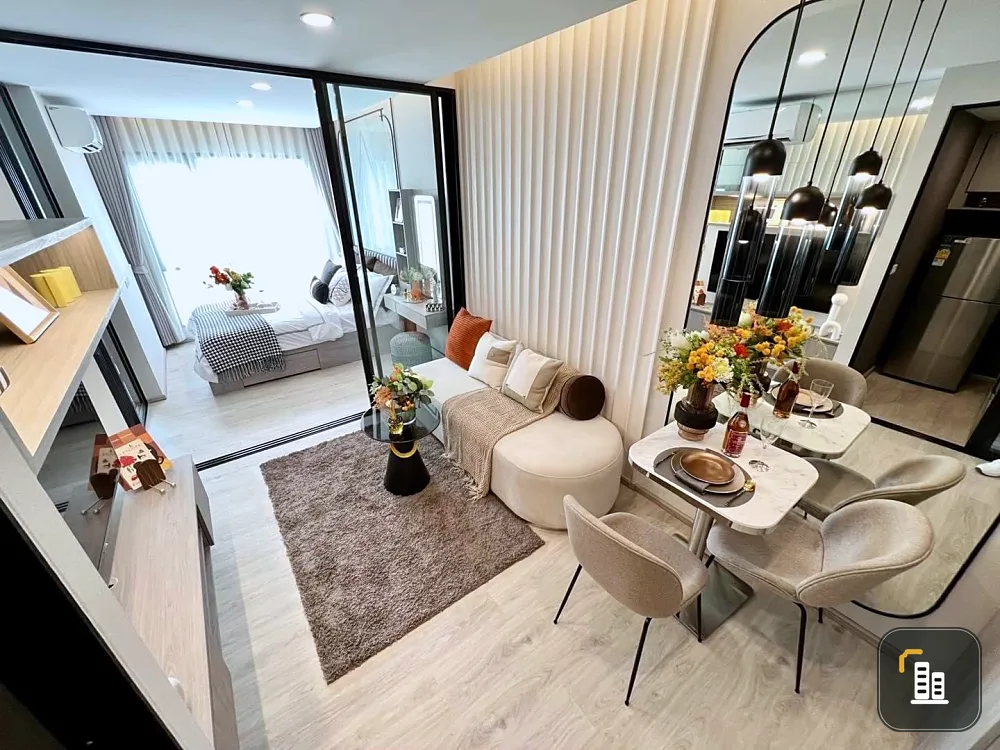 Selling down payment, So Origin Phahonyothin 69 Station, 5th floor, north-facing room, full of freebies, if you don't reserve, you'll really be missin