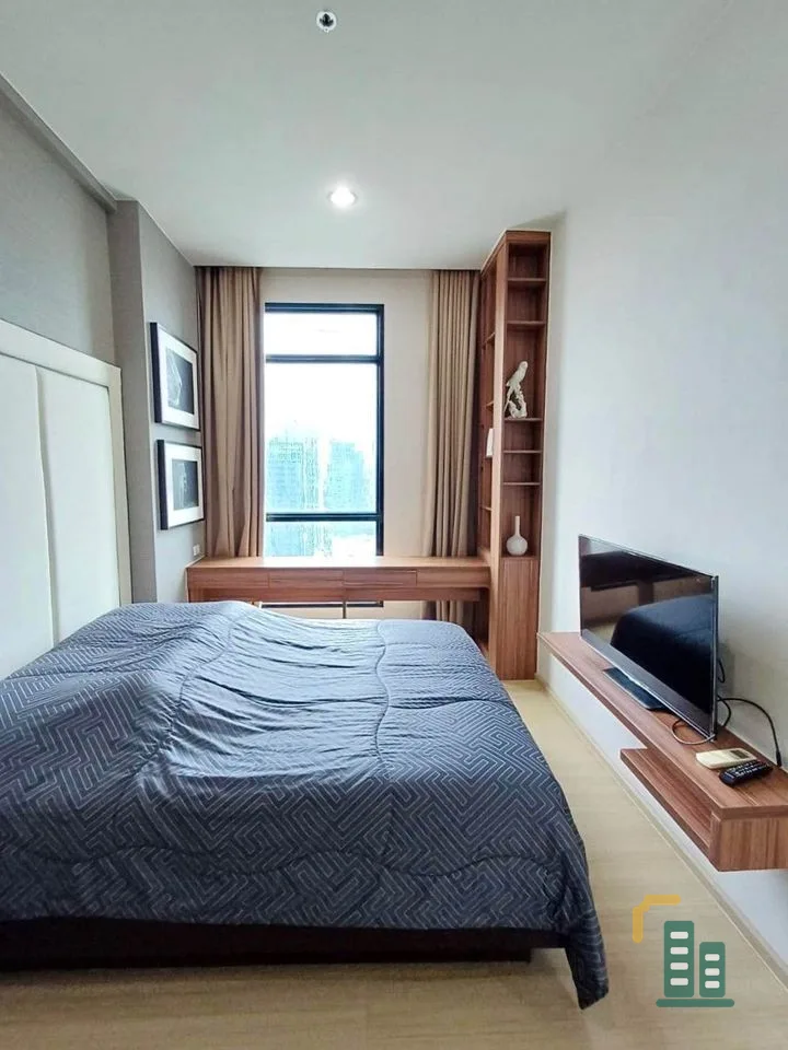 For sale: The Capital Ekamai-Thonglor, high floor, spacious room, nice decoration, if you don't book, you'll miss out.