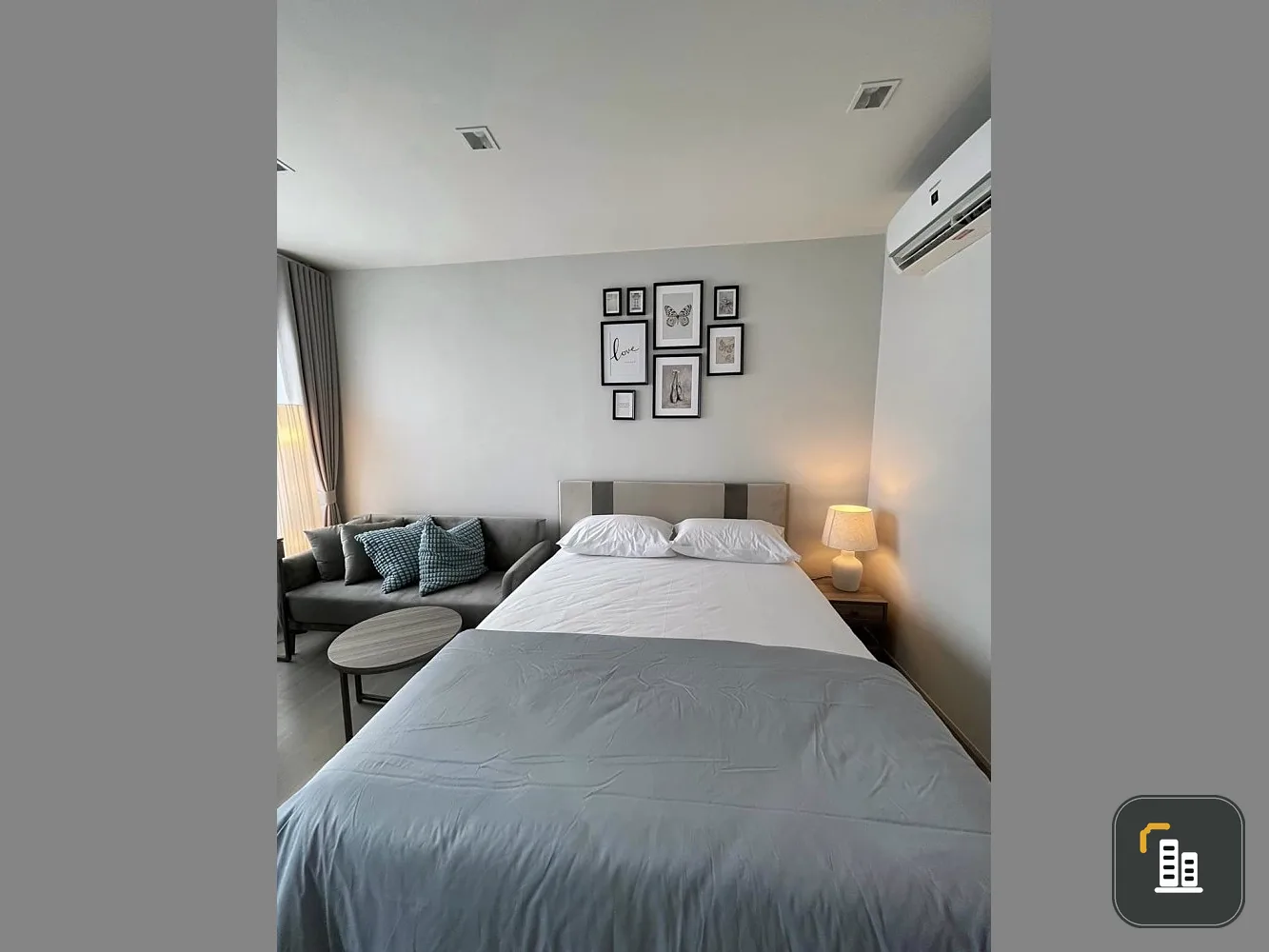 For rent: Life Sathorn - Sierra, high floor, beautifully decorated room, fully furnished, don't just look.