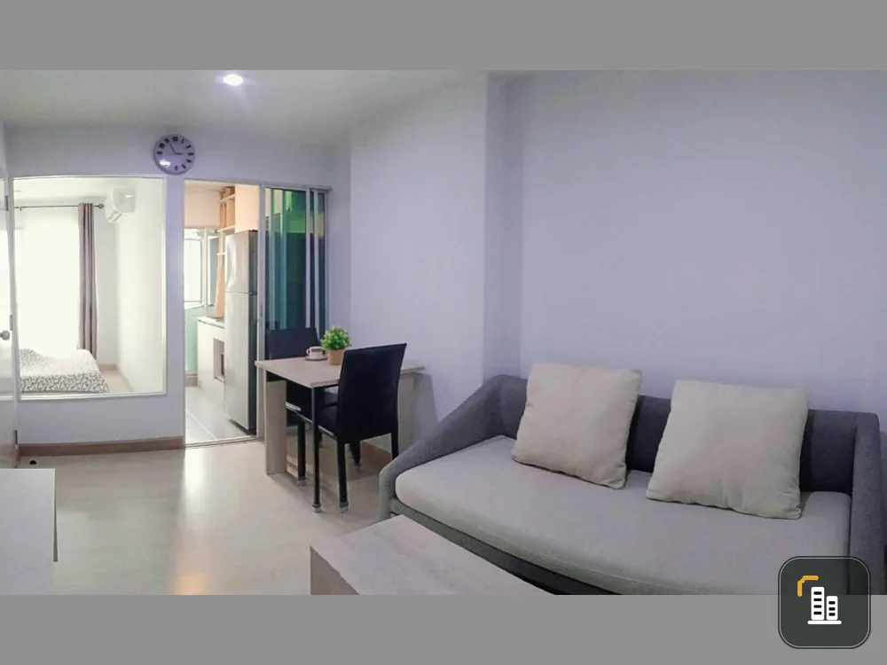 For sale, for rent, The Kith Plus Sukhumvit 113, 7th floor, separate room, very beautiful city view, you should not miss it.