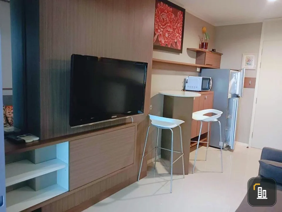 For rent Lumpini Park Beach Jomtien (Jomtien) balcony with sea view, great feeling, fully furnished with built-in furniture