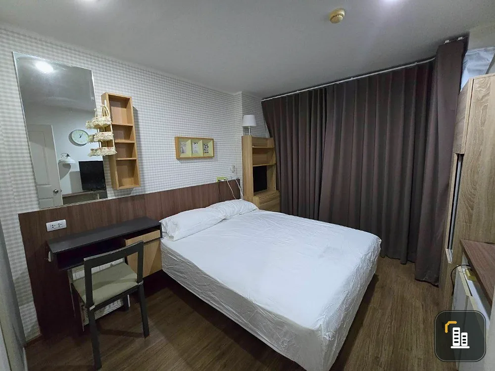 For sale: U Delight @ Hua Mak Station, 9th floor, spacious room with facilities, hurry to reserve and become the owner.