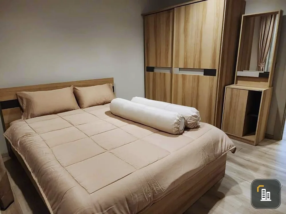 For rent!! Life Asoke-Rama 9 condo, 12th floor, fully furnished, ready to move in. Don't miss out, book now!!