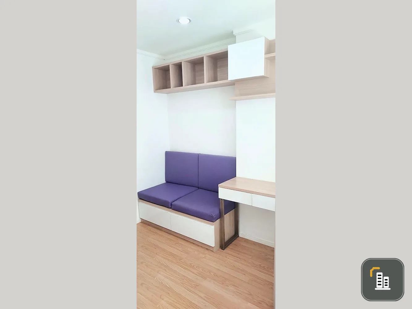 For sale, for rent, Lumpini Ville Lasalle-Bearing, 4th floor, fully furnished and electric appliances, book now, don't miss out.