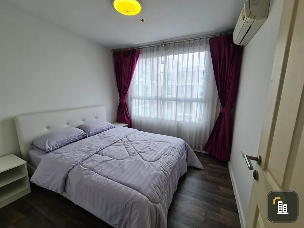 For rent, Debura Phran Nok, 12th floor, comes with complete furniture and electrical appliances. Book now, don't miss out.