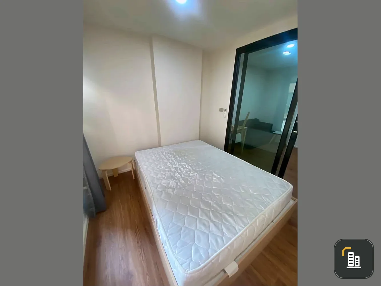 Condo for rent, Alife Sukhumvit 76, 2nd floor, Building A, garden view, corner room with privacy. You must hurry to reserve.