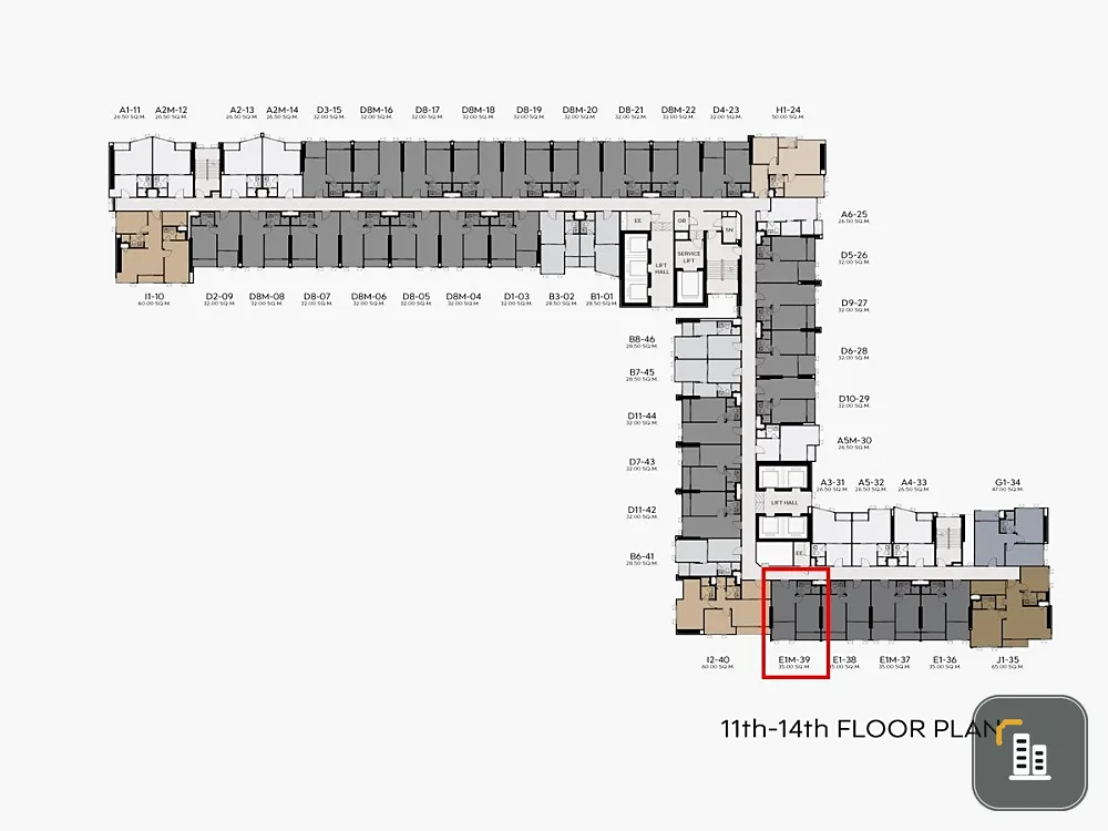 Selling down payment, Life Rama 4 - Asoke, 14th floor, spacious room, not hot, private, if you don't book, you'll miss out.