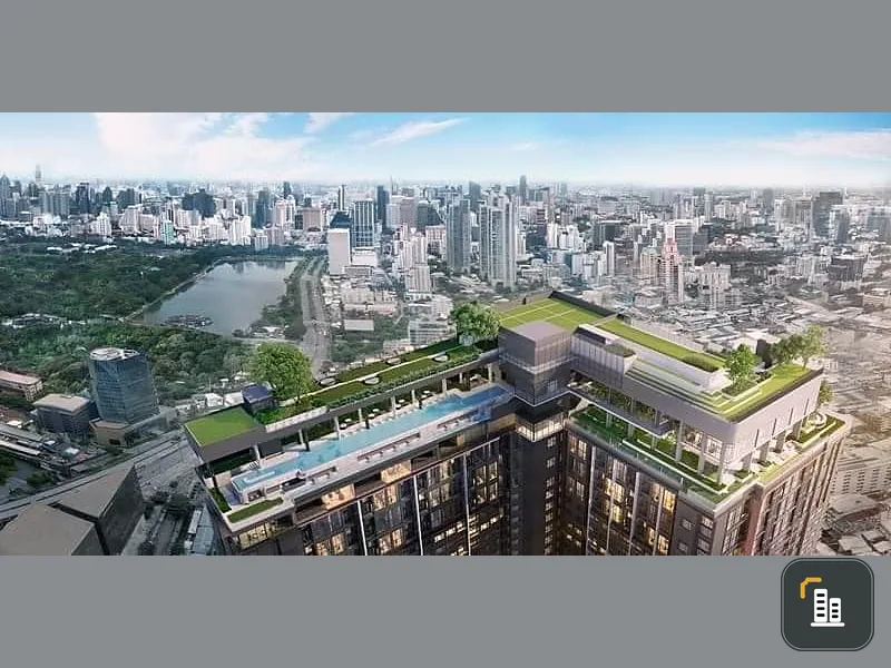 Condo for sale, LIFE RAMA 4 - ASOKE, Virtiplex room, 33rd floor, high view, good location, reasonable price, reserve now.