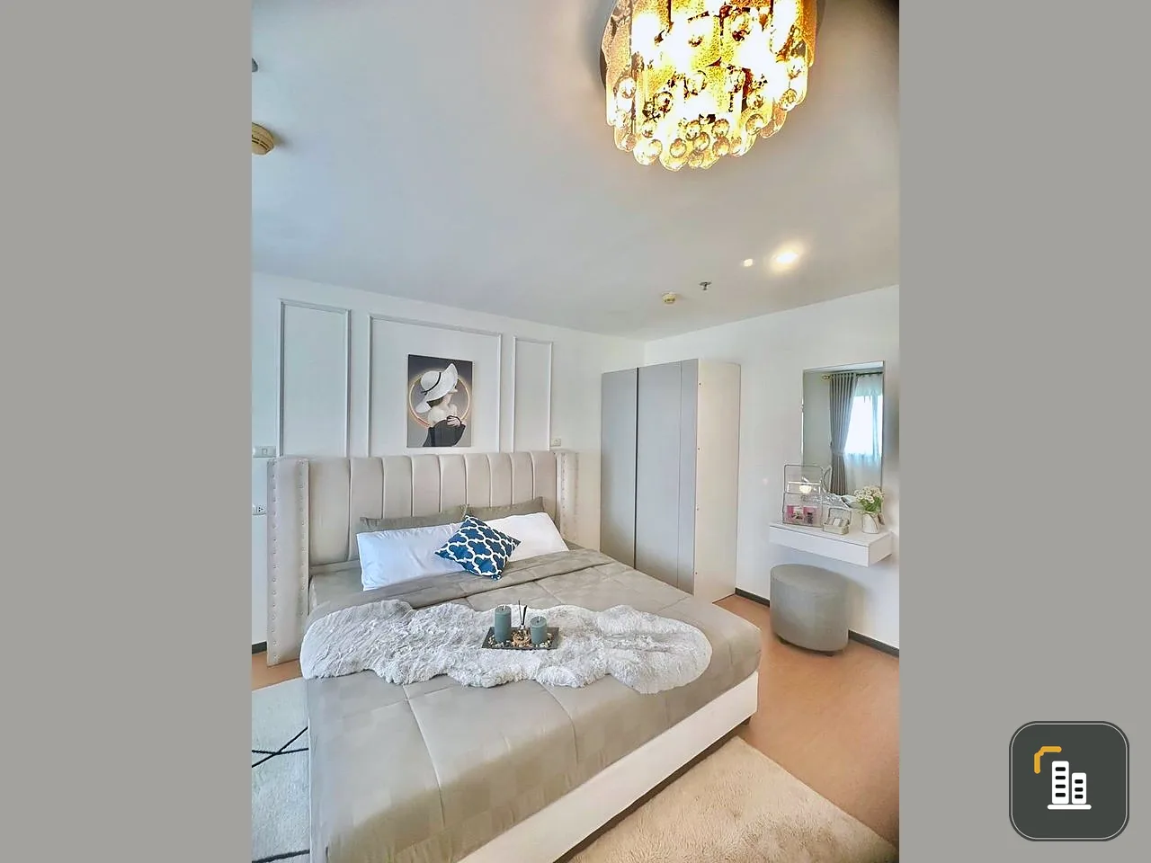 For sale: Lumpini Condo Town, North Pattaya, Sukhumvit (North Pattaya), sea view, balcony on 2 sides, very beautifully decorated, urgent.