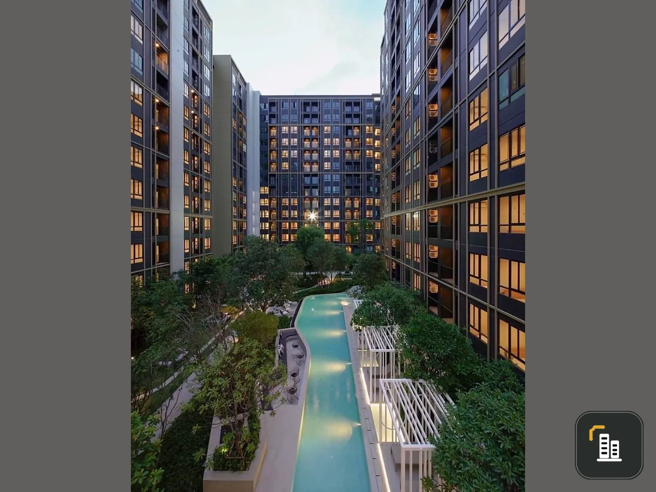 For rent: New Connex Condo Don Mueang, 9th floor, swimming pool view, furnished, electrical appliances, ready to move in, reserve now.