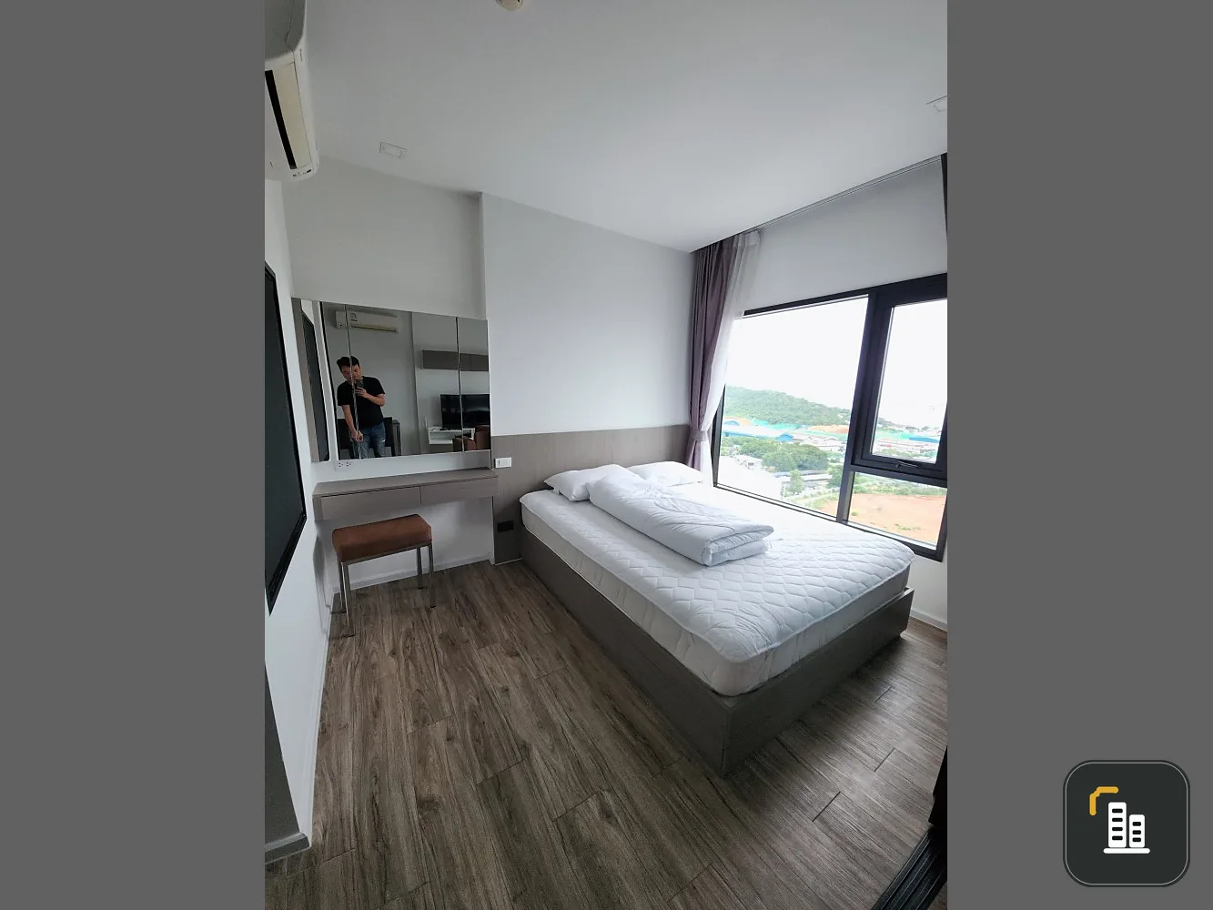 Condo for rent, Knightsbridge The Ocean Sriracha, ready to move in, 20th floor, sea view, hurry and reserve now.