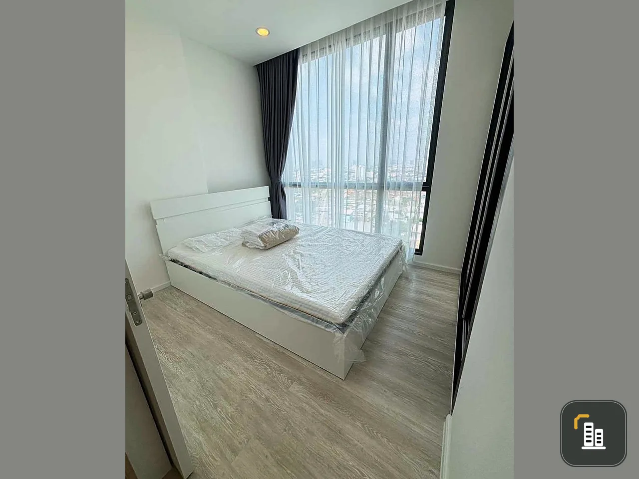 For rent: The Clef Riverine Chao Phraya - Wong Sawang, high floor, beautiful room, with electrical appliances, don't wait.