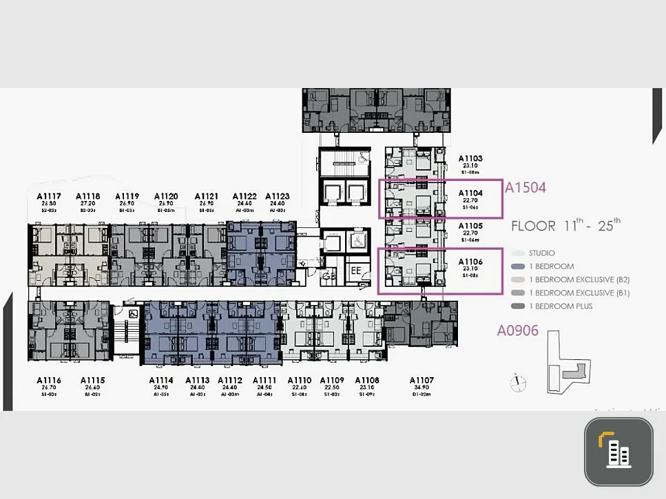 Down payment for sale, Modiz Avantgarde, 15th floor, studio room, lots of freebies, very good location, interested, hurry and reserve now.