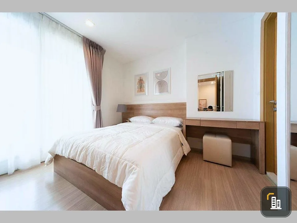Condo for rent, Rhythm Ratchada-Huai Khwang, 30th floor, North side, unblocked view, complete in one place, hurry to reserve, don't miss out.