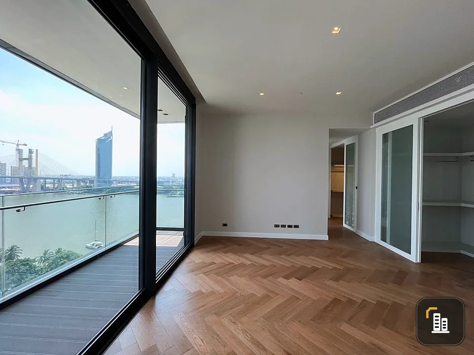 For sale, for rent, Kanaphaya Residence, Chao Phraya River view all around, BEST SUNSET VIEW!! Very spacious room, very worth booking.