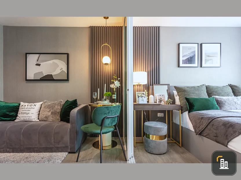 Down payment sale, Regent Home Bangna, 6th floor, very good room location, beautiful common area, fully furnished, don't miss out, reserve now.