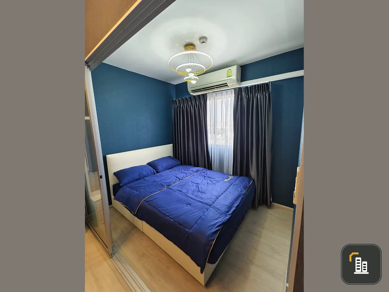 For rent, Plum Condo Park Rangsit Phase 1-3, beautiful room, ready to move in, don't miss it.