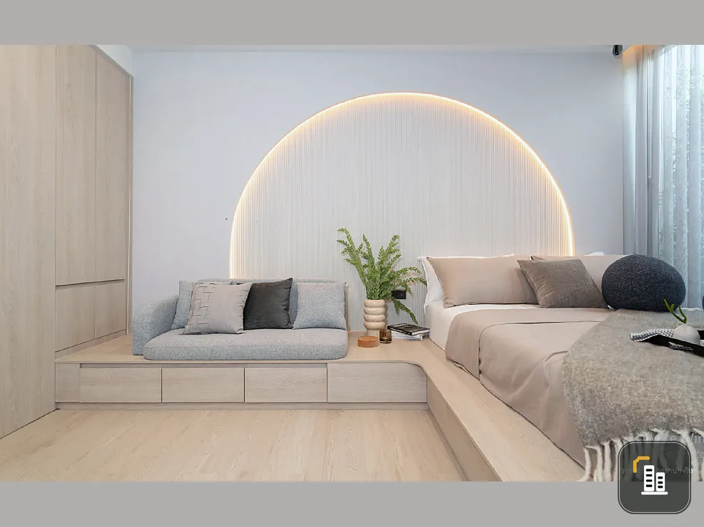 Down payment sale, Reference Sathorn-Wongwian Yai, high floor, corner room, spacious, private, beautiful view, don't just look.