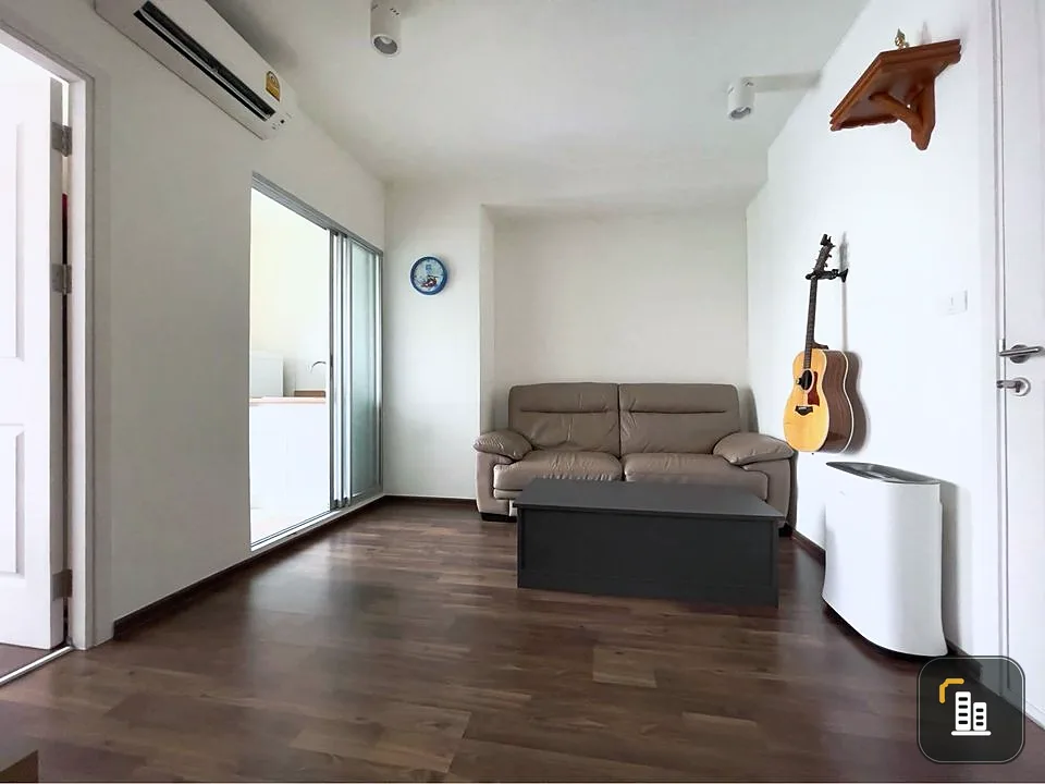 For sale: U Delight Ratchavipa, 12th floor room, view of Tollway-Don Mueang, full of freebies, good quality sofa, comfortable to sit on, urgent
