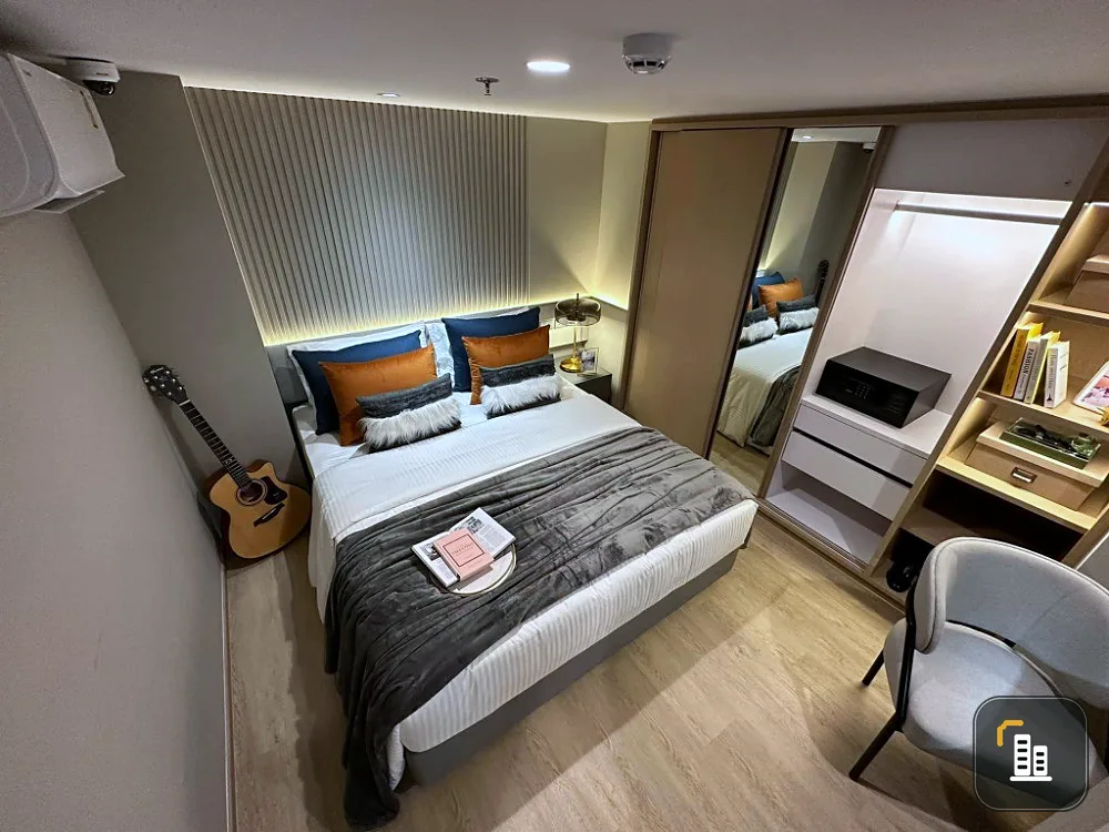 Selling down payment, Culture Chula, 8th floor, not very high, very good location, fully decorated, ready to move in. If you don't reserve, you'll mis