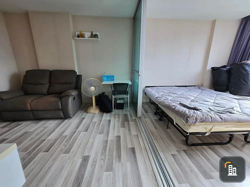 For sale: The Cube Ramkhamhaeng, 5th floor, Building B, city view, complete with furniture and appliances, ready to move in